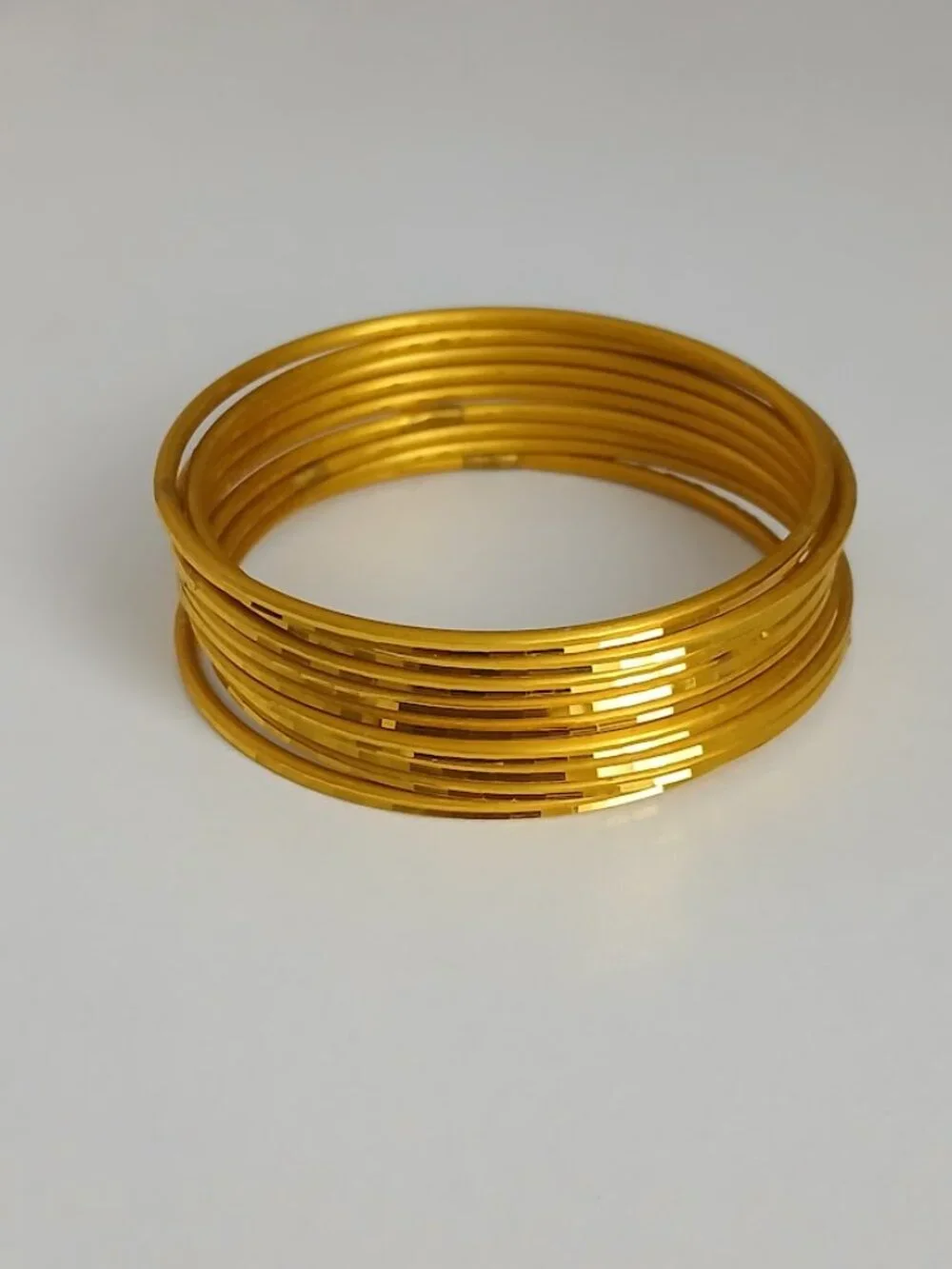 Colorful Indian Bangles (3) sets - size S/M